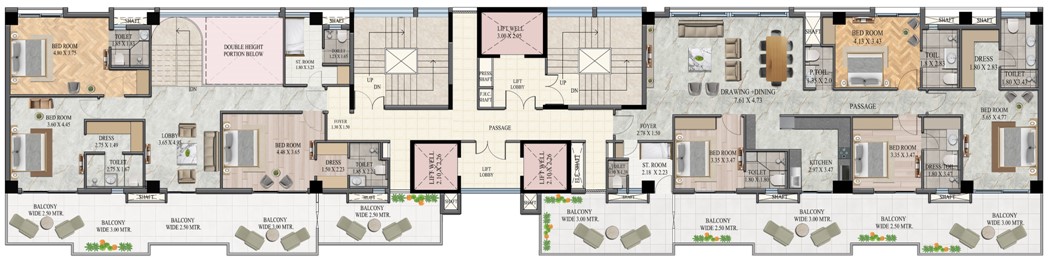 upcoming plotted projects near KMP Expressway
