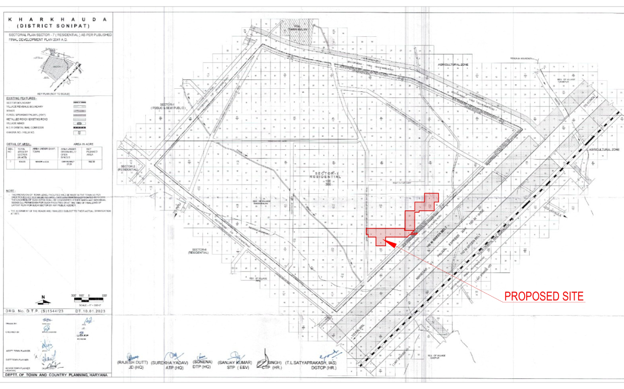 DDJAY plots in Kharkhoda Sonipat